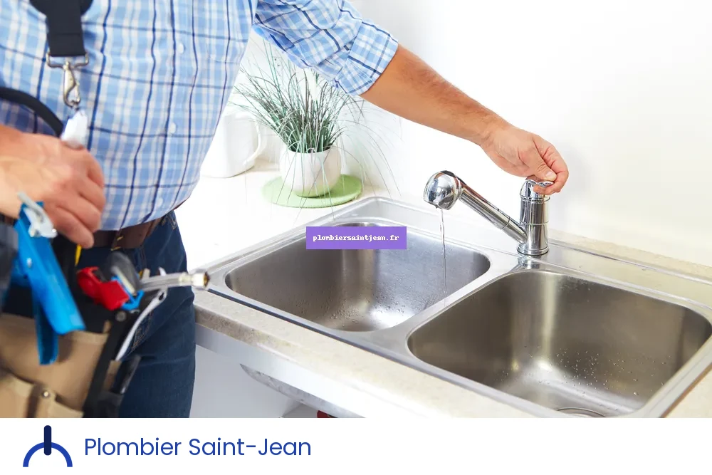 Plombier à Saint-Jean